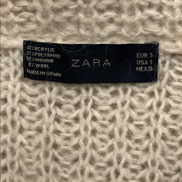 Zara Long Knit Cowl Neck Sweater - Picture 2 of 8